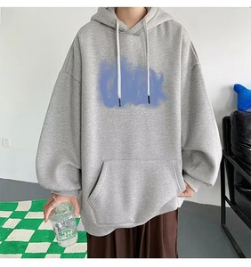 เสื้อฮู้ดแขนยาวมีฮู้ดสำหรับผู้ชายเสื้อแจ็คเก็ตมีฮู้ดสำหรับผู้ชายในฤดูใบไม้ร่วง - Product Image 1