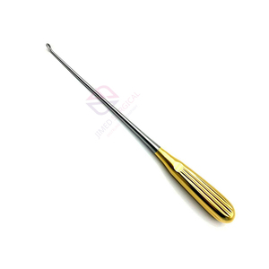 Hibbs Spratt 25cm allemand en acier inoxydable demi-or chirurgie osseuse orthopédique manuel Brun grattage Curette outil - Product Image 1