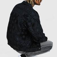 Service OEM/ODM, livraison rapide, veste en jean longue pour homme, style streetwear, réversible, coupe-vent, respirante, emballage personnalisé, logo sur le devant