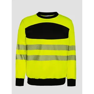 Sweat-shirts et sweats à capuche promotionnels personnalisés haute visibilité pour le travail - Product Image 6