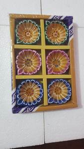 Colorido arcilla Diya hermoso Diya patrón único para el Festival de Diwali tarifa al por mayor - Product Image 2