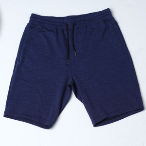 Vente en gros de shorts décontractés en polyester/coton de style de rue uni pour hommes avec poches, shorts imprimés respirants pour la plage d'été à séchage rapide - Product Image 1