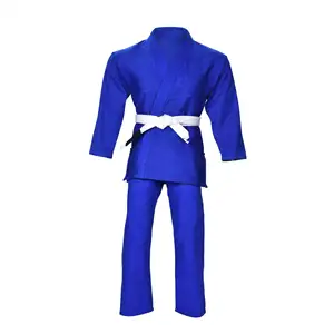 Jitsu brasileiro ternos azul colorido logotipo uniforme quimono logotipo personalizado impresso jiu-jitsu kimono uniforme judo