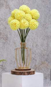 Vase à fleurs en métal de couleur or de conception moderne, nouveau design, de bonne qualité, pour la décoration de la maison, prix de gros, vase de table - Product Image 5