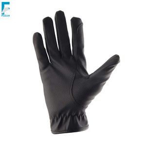 Gants d'équitation d'hiver en cuir Cabretta super doux pour femmes poignées confortables pour l'équitation - Product Image 3