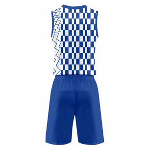 Nouveau design de qualité supérieure pour hommes, uniforme de basket-ball à logo personnalisé, uniforme de basket-ball sans manches à col rond - Product Image 4