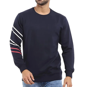 เสื้อสเวตเชิ้ตของผู้ชายมาใหม่แบบไม่มีฮู้ดเสื้อ100% ราคาถูก - Product Image 1