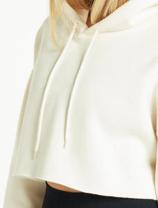 2024 automne hiver mode grande taille pull décontracté à capuche Streetwear femmes haut court sweat à capuche col femme vêtements - Product Image 4