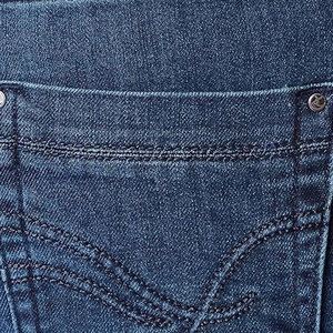 Prix d'usine pas cher Fabricant Jeans femme respirants coupe ajustée délavés et respirants jambe large droite meilleure qualité OEM - Product Image 6
