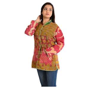 แจ็กเก็ตผ้าฝ้ายสไตล์วินเทจของผู้หญิงเสื้อแจ็กเก็ตแนวโบฮีเมียน - Product Image 5