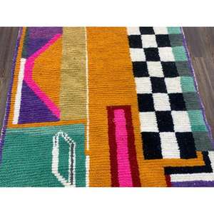 Alfombras marroquíes hechas a mano de lana, auténticas alfombras bereberes, lana natural, artesanía, personalizables en tamaño y colores, alta calidad - Product Image 2