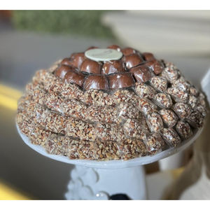 Made Of Silver Metal <b>Chocolate</b> Bowl <b>Fancy</b> Design Home Table Decor <b>Chocolate</b> Sweets Serving Bowl With Floral Accent Low Price - Product Image 2