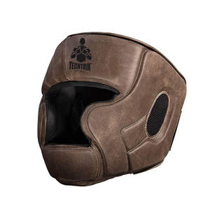 Protector de cabeza de cuero de alta calidad para boxeo y entrenamiento de MMA OEM profesional al por mayor Venta caliente en Pakistán - Product Image 1