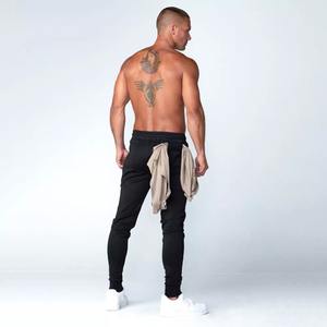 Serviettes suspendues, pantalon de Sport Fitness pour hommes, Jogger, vente chaude, course à pied, poches zippées, pantalon de survêtement - Product Image 5