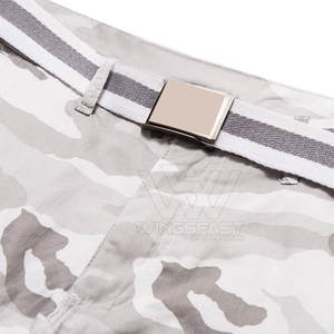 กางเกงขาสั้นคาร์โก้สำหรับผู้ชายแห้งเร็วดีไซน์ไม่เหมือนใครกางเกงขาสั้นคาร์โก้สำหรับผู้ชายระบายอากาศได้ดีดีไซน์ตามสั่ง - Product Image 6