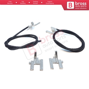 Cables Bowden de Repuesto para Techo Solar Eléctrico BSR674, Izquierdo y Derecho, con Soporte Metálico y Bisagras para Megane MK1 S - Product Image 4