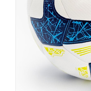 Professional Size 4 <b>Soccer</b> Ball – White Blue Design, Premium PU Cover, High Air Retention, Match & Training Football - Product Image 5