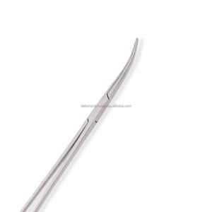 Tijeras Metzenbaum de 5,75 pulgadas, tijeras de disección veterinaria quirúrgicas curvas, acero inoxidable, CE, OEM, etiqueta privada disponible - Product Image 4