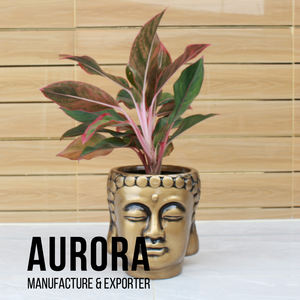 Macetas de Cerámica con Forma de Rostro de Buda, Estilo Vietnamita, Decoración Ecológica para Jardín con Orificio de Drenaje y Logotipo Personalizado - Product Image 3