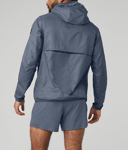 Chaqueta Deportiva Ligera Impermeable 2025 con Logotipo Personalizado, Conjunto Cortavientos para Otoño, Ropa Urbana Sólida - Product Image 3