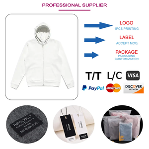 Conjunto de chándal personalizado con logotipo de alta calidad para hombre, conjunto de pantalones de chándal acampanados y Sudadera con capucha, conjunto de pantalones de chándal de algodón y sudadera con cremallera - Product Image 6