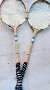 Raquette de badminton en bois de haute qualité légère de qualité supérieure conception télescopique contrôle de balle légèrement dur haute rigidité écologique - Product Image 6