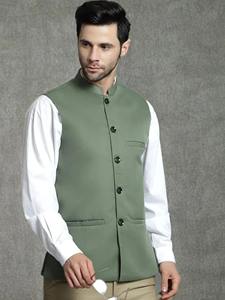 Chaleco Tradicional Étnico Hecho a Mano para Hombre, Costuras Premium, Ropa Casual de Verano, Impermeable, Resistente al Viento y Transpirable - Product Image 2