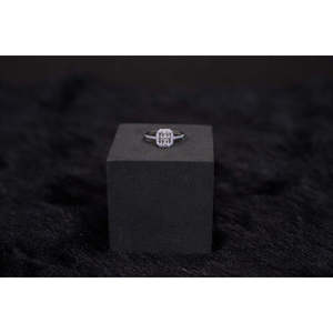 NOVAMART Fine Silverings 925 Sterling Silver Handmade Statement <b>Ring</b> Cushion Cut <b>Engagement</b> Elegant <b>Unique</b> Jewelry Wholesale Exp - Product Image 1
