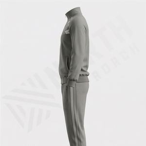 Conjunto Deportivo para Hombre, Transpirable, para Entrenamiento Deportivo, Ropa Deportiva de Fútbol para Exteriores, Chándal de Invierno, Conjunto Atlético para Gimnasio, Color Personalizado - Product Image 1