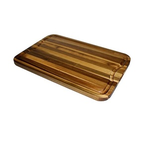 Luxurious Design <b>Round</b> Shape Wooden <b>Tray</b> With Metal Shiny Handles Walnut Finishing Food <b>Serving</b> <b>Tray</b> - Product Image 6