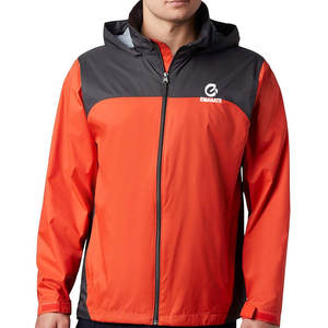 Vestes coupe-vent en toile pour hommes, streetwear d'extérieur, avec design personnalisé, imperméables et logo frontal - Product Image 1