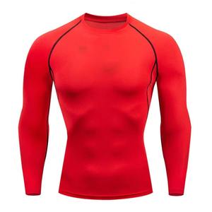 Men's High Quality <b>Compression</b> <b>Shirt</b> New <b>Design</b> Gym Fitness Rash Guard <b>Custom</b> Color Sportswear Clothing for Gym & Fitness - Product Image 1