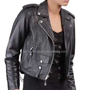 Veste en cuir d'hiver haut de gamme très demandée pour hommes et femmes, élégante, chaude, durable, confortable, tendance, logo frontal - Product Image 1