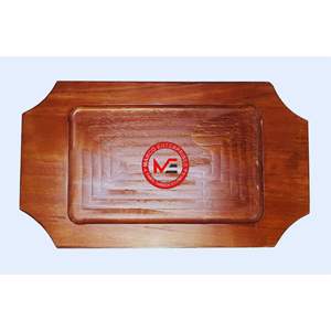 Wooden <b>Oval</b> Plate & Serving Tray Food Grade Manufacturer | Eco Wood Brownie Platter Wholesale supply - Product Image 1