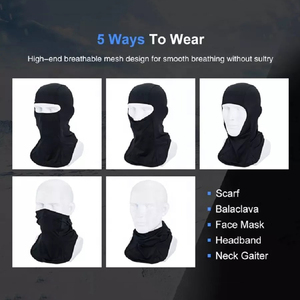 Custom Face Cover Windproof Cycling <b>Balaclava</b> For Men And Women Hot Selling Design 2026 Custom Men <b>Balaclava</b> - Product Image 6