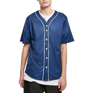 Venta al por mayor de fábrica, camisetas de béisbol con logotipo personalizado, camiseta de béisbol con botones completos, camisetas de béisbol lisas de alta calidad, camiseta de béisbol - Product Image 3