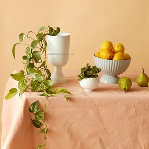 Florero de Metal decorativo para mesa de salón con Base, estilo único, acabado dorado, decoración de Mesa para el hogar, jarrones de flores - Product Image 5