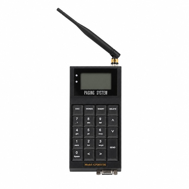 Freequeue GP2011TK Hospital Paging System | PC-Driven POCSAG Nurse Call Staff Dispatch 402-470MHz up to 1000m JCI HIPAA Ready