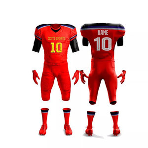2025 gros uniforme d'équipe de football européenne séchage rapide maillot brodé court uniforme américain ensemble respirant Sublimation - Product Image 1