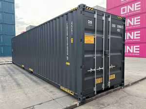 Conteneur sec High Cube de 40 pieds à double porte, certifié ISO CSC, pour le transport de marchandises - Product Image 1