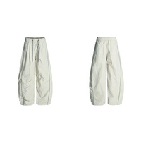 Pantalon décontracté à carreaux pour femme 100% polyester respirant, fermeture éclair, ceinture, taille haute, devant plat, automne
