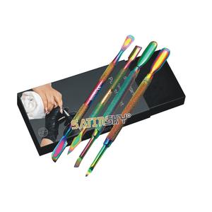 Cinzel de Acero Inoxidable para Podología y Quiropodia, Empujador de Cutículas, Cortaúñas de Doble Punta, Calidad Premium - Product Image 6