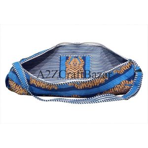 Bolsa de Yoga Elegante con Estampado de Tigre, Bolsa de Transporte para Ejercicio con Cierre de Cremallera, Tela de Algodón, Correa Ajustable, Unisex, Moderna, Informal - Product Image 5