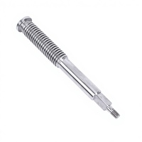 Válvula de Fuego Húmedo de Acero Inoxidable 420/316/304 con Rosca de Sellado Duro, Accesorios Mecanizados por CNC para Torneado y Fresado de Precisión