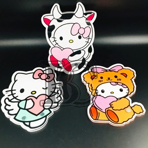 Chất Lượng Cao Cấp Bền Vững Acrylic Lash Gạch Đẹp Hello Kitty Thiết Kế Lông Mi Mở Rộng Gạch Chồn Có Sẵn Tại Thấp Moq - Product Image 4