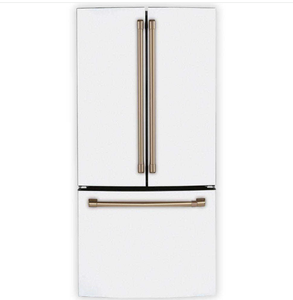 36 Inch Wide 23.1 Cu. Ft. Counter Depth French Door <b>Refrigerator</b> with Internal Dispenser and Wi-Fi Compatibility - Product Image 1