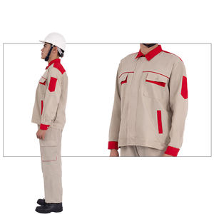 Conjuntos de uniformes de trabajo personalizados: ropa transpirable para construcción y soldadura, hombres y mujeres, OEM/ODM - Product Image 3