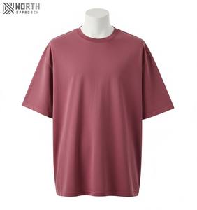 Camiseta de Gran Tamaño con Hombros Caídos, 230g, Personalizable al por Mayor, 100% Algodón, Estilo Vintage Lavado al Ácido para Hombre - Product Image 1