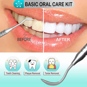 Herramientas médicas de alta calidad Kit de limpieza de dientes dentales de acero inoxidable - Product Image 6
