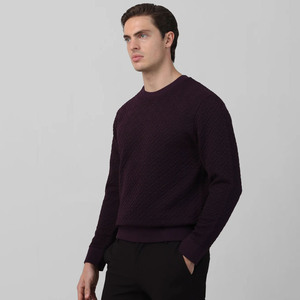 Men's Custom Design Logo Lightweight <b>Long</b> <b>Sleeve</b> Sweatshirt Fashion Plain <b>Black</b> Casual Street Style for Winter - Product Image 3